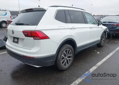 2020 Volkswagen Tiguan 2.0T Se/2.0T Se R-Line Black/2.0T Sel из США, поврежденный, VIN 3VV3B7AX4LM036952